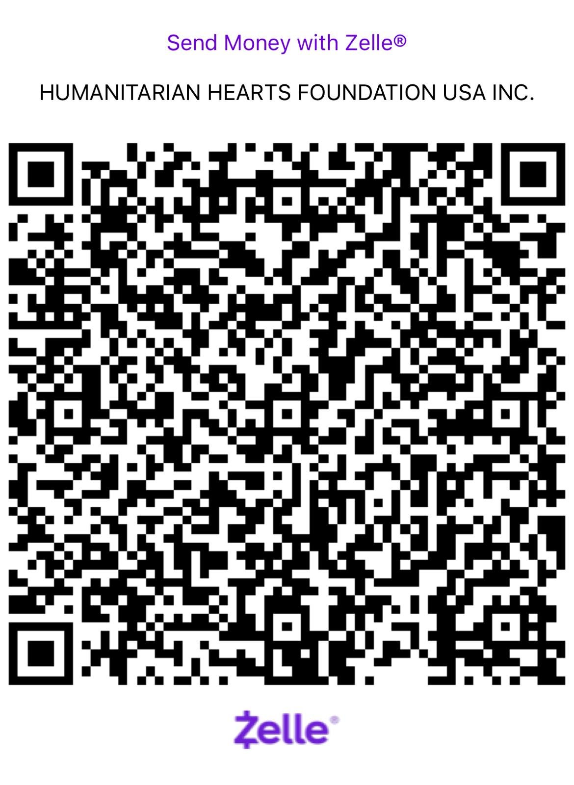 QR code for zelle